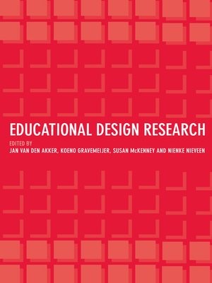 cover image of Educational Design Research